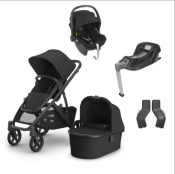 UPPAbaby Vista V3 Ultimate Bundle with Mesa/MaxiCosi/Cybex plus Footmuff, Bag, Mittens & Cup Holder "Jake"